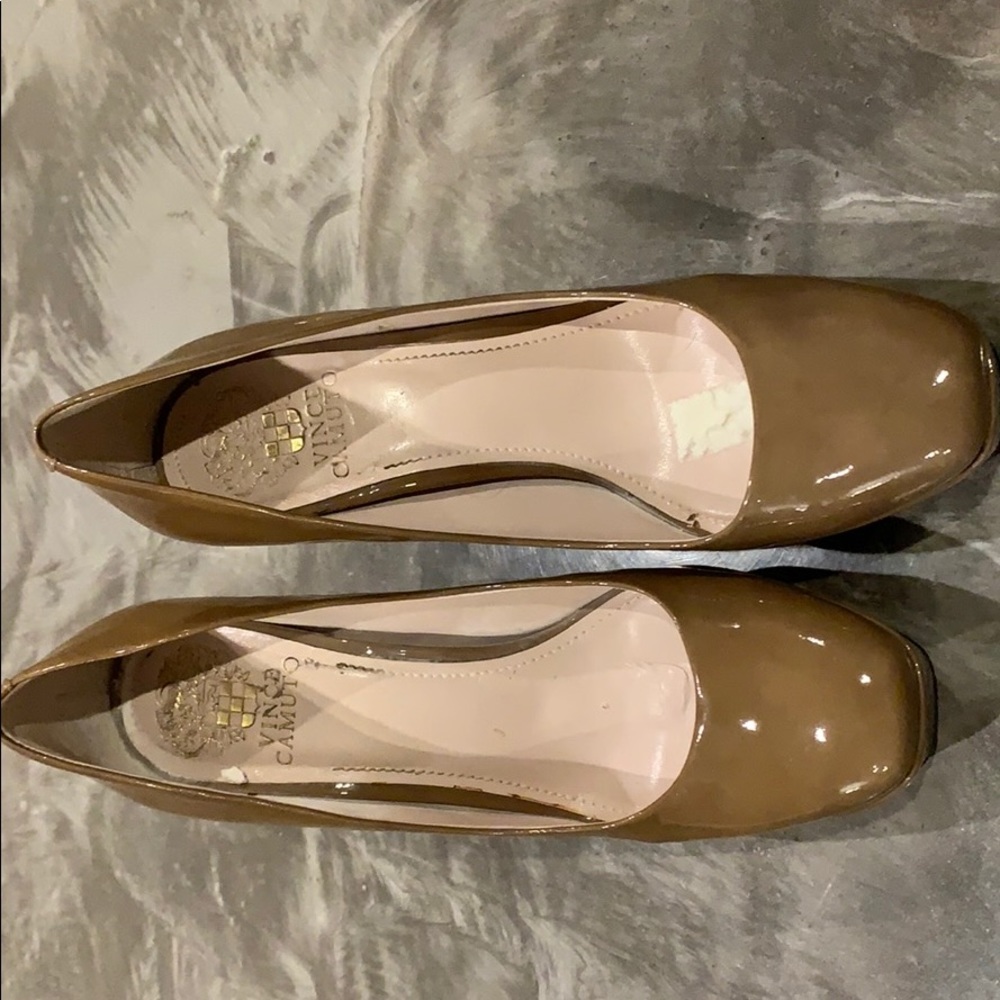 Vince Camuto Heels-Smoke Taupe Color